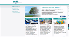 Desktop Screenshot of abas-it.de
